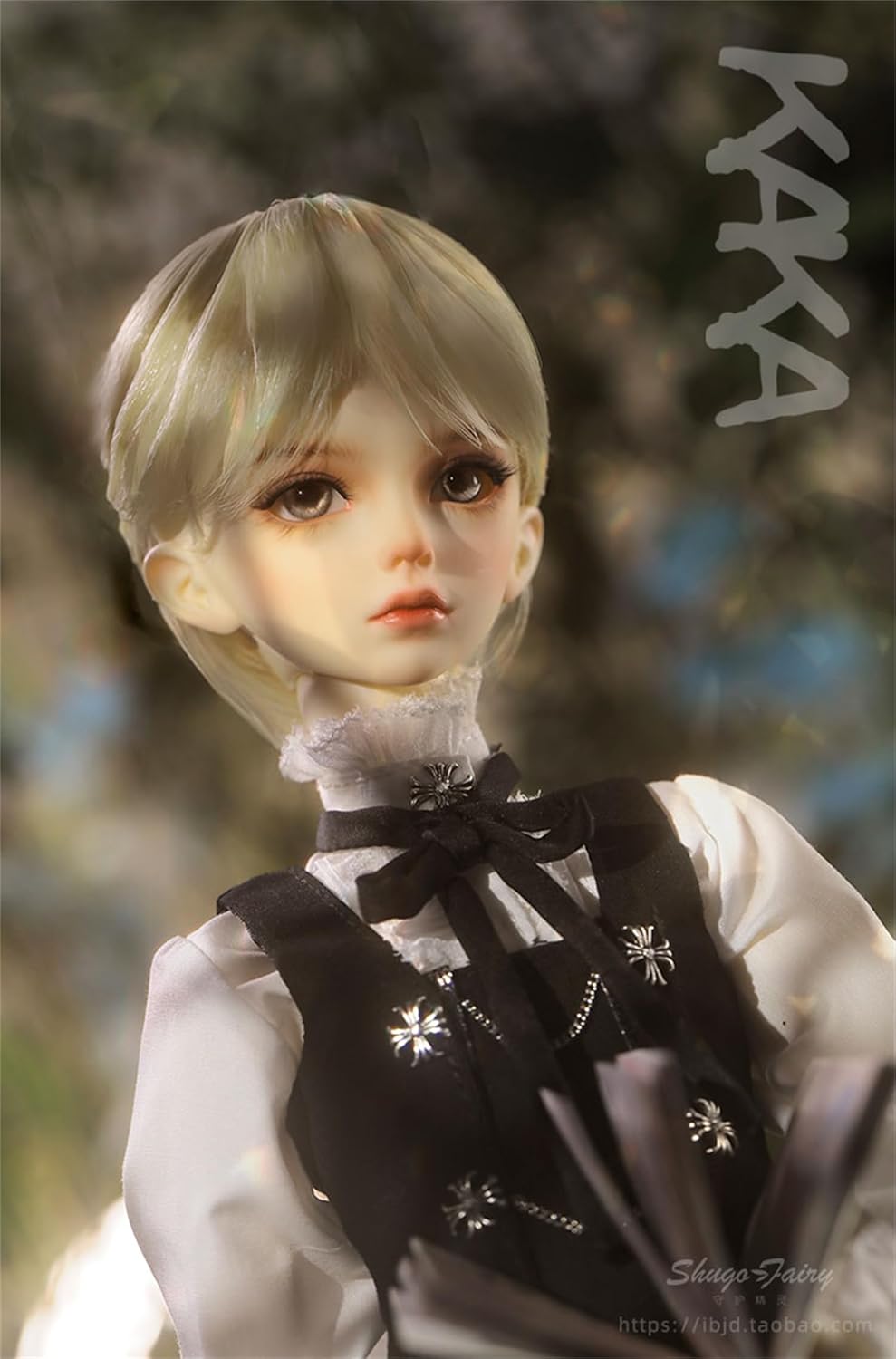 shuga fairy 1/4 スケール 球体関節人形 男 王子 バラ BJDドール 塗装済み 可動 フィギュア 身長41.5CM メイク済み 樹脂 洋服セット