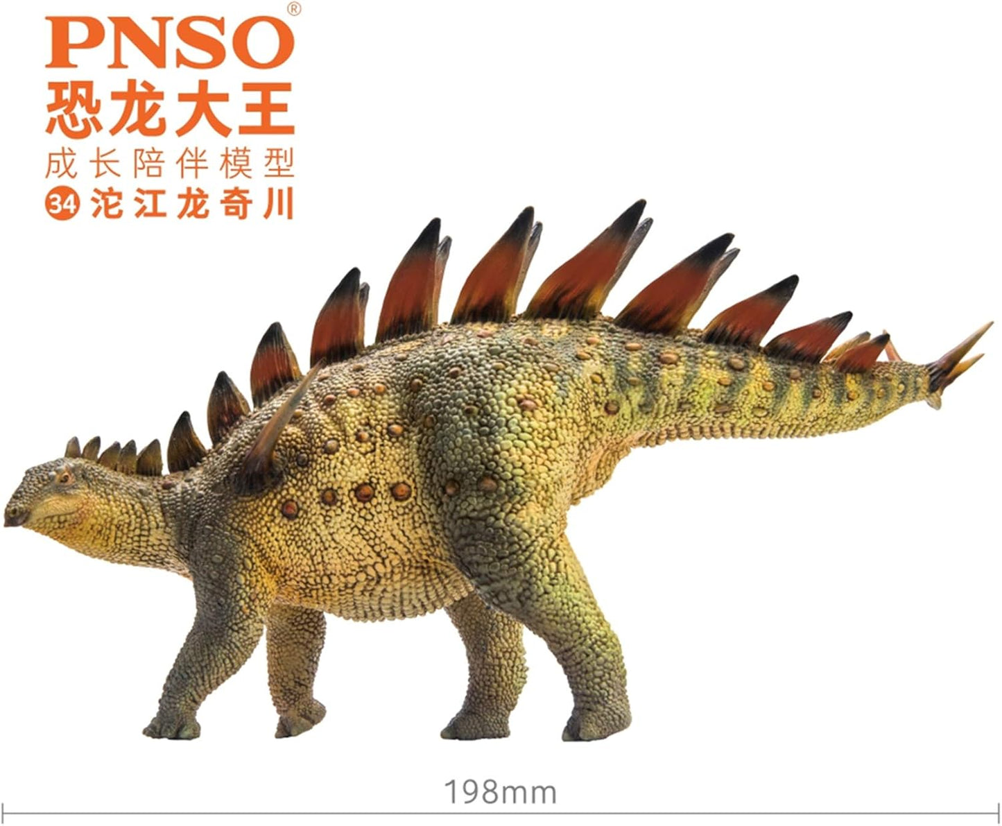 PNSO 成長シリーズ トゥオジャンゴサウルス ステゴサウルス 恐竜 フィギュア PVC プラモデル おもちゃ 模型 19.8cm級