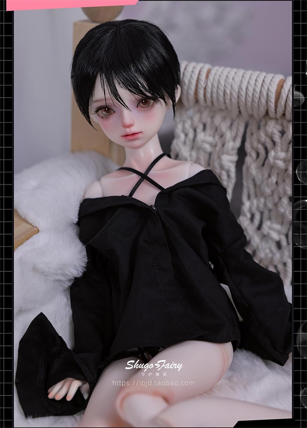 shuga fairy 1/4 スケール 球体関節人形 女ガール York BJDドール 塗装済み 可動 フィギュア 身長41.5CM メイク済み 樹脂 洋服セット