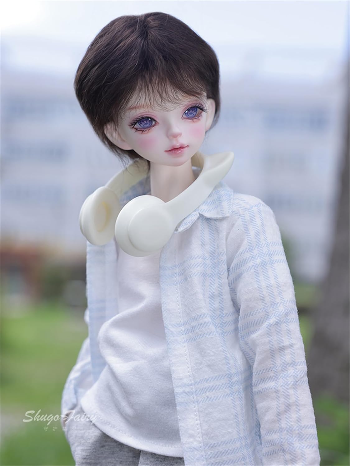 shuga fairy 1/4 スケール 球体関節人形 男 運動系 liver BJDドール 塗装済み 可動 フィギュア 身長45CM メイク済み 樹脂 洋服セット