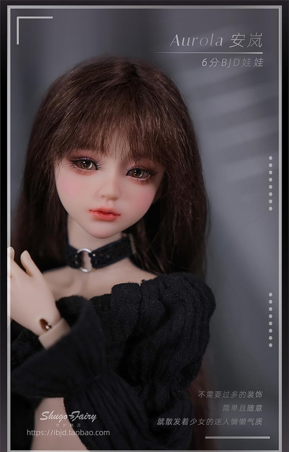 shuga fairy 1/6 スケール 球体関節人形 女 Aurola BJDドール 塗装済み 可動 フィギュア 身長27.5CM メイク済み 仮装でき 樹脂