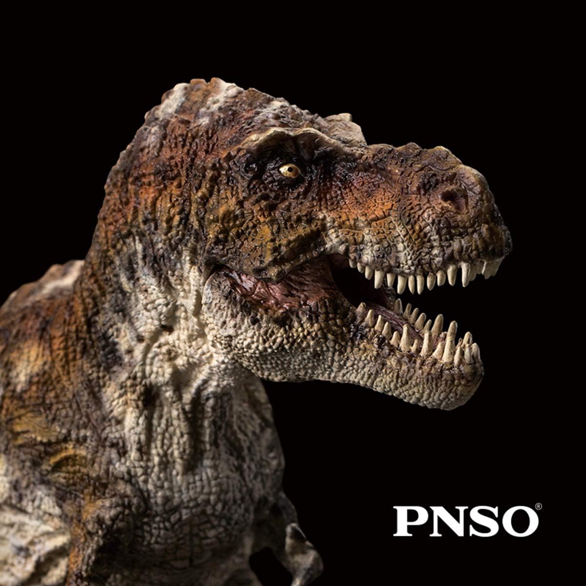 PNSO 限定版 豪華セット 1/35 サイズ ティラノサウルス・レックス T-REX Tレックス 恐竜 模型 フィギュア PVC プラモデル 37.5cm級 台座付き