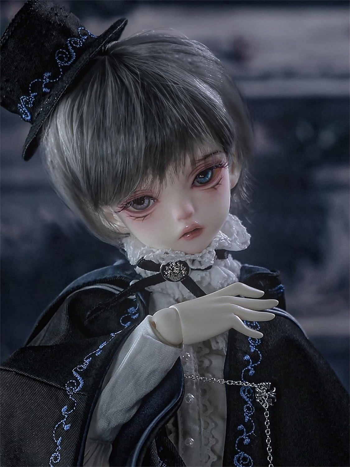 shuga fairy 1/4 スケール 球体関節人形 男 PEGA イギリス風 ゴシック BJDドール 塗装済み 可動 フィギュア 身長41.5CM メイク済み 樹脂 洋服セット