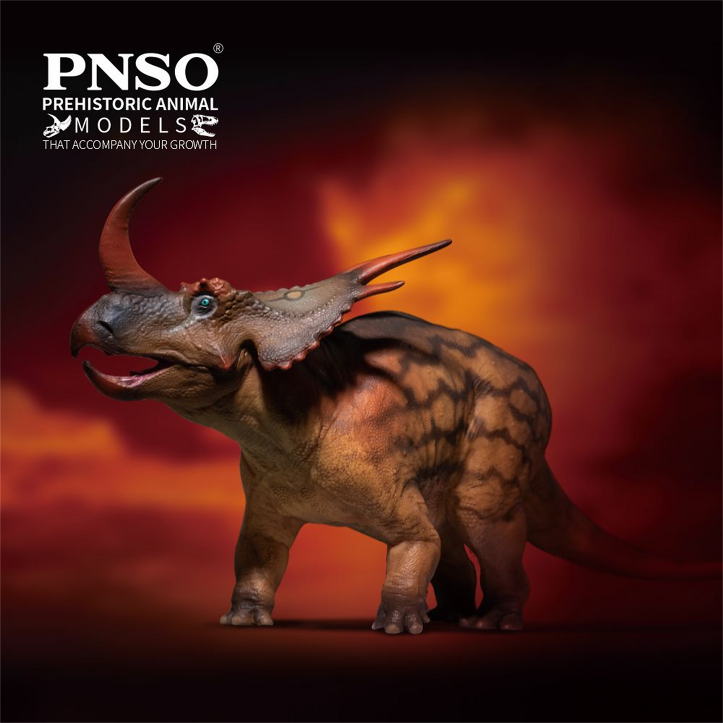 PNSO 成長シリーズ 88 ステラサウルス フィギュア 草食恐竜 白亜紀 15cm級 恐竜 PVC おもちゃ 模型