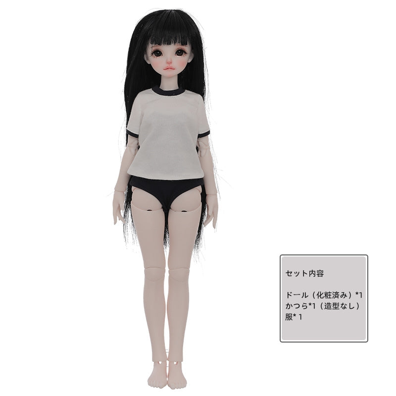shuga fairy 1/6 スケール 球体関節人形 女 体操少女 スポーツ部 学園 BJDドール 塗装済み 可動 フィギュア 身長34CM メイク済み 樹脂 洋服セット
