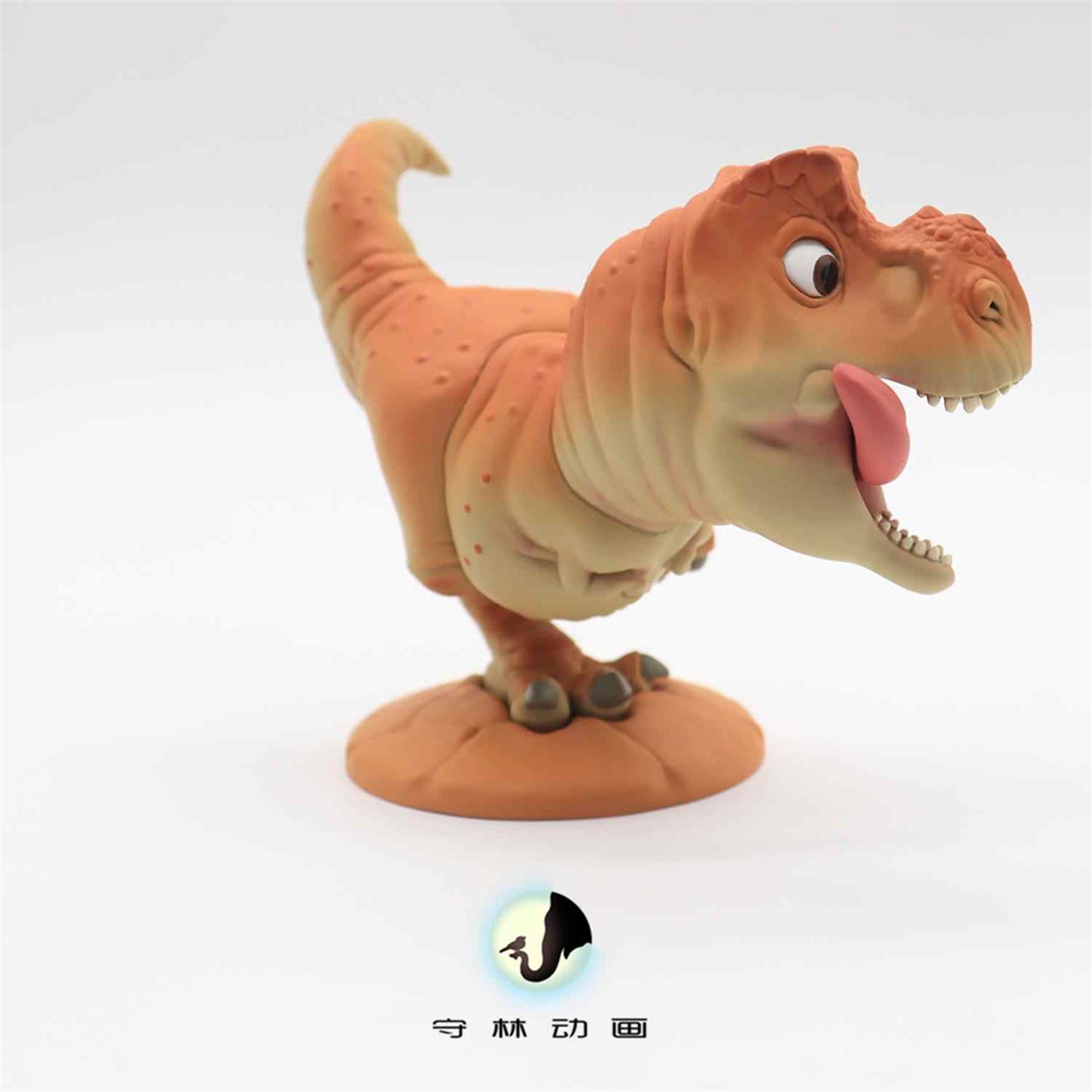 守林动画 11.5cm ティラノサウルス フィギュア 恐竜 プラモデル PVC