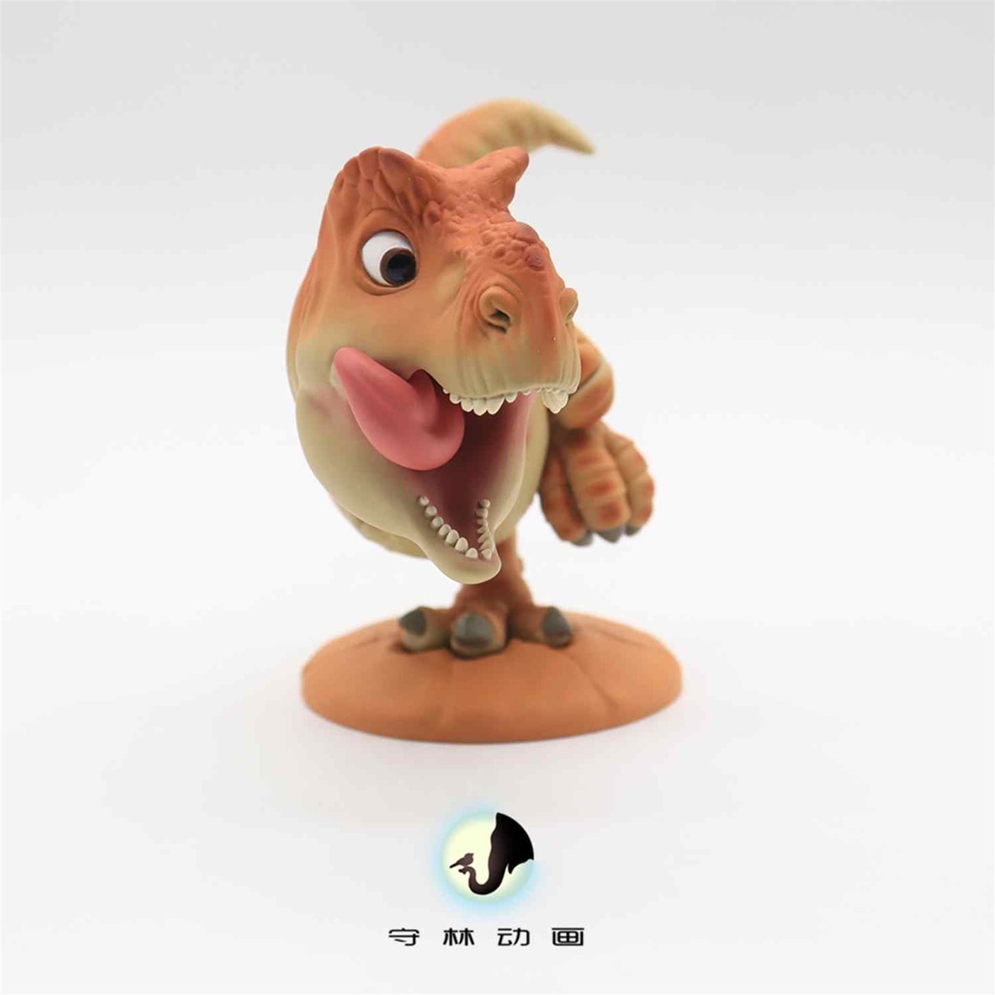 守林动画 11.5cm ティラノサウルス フィギュア 恐竜 プラモデル PVC