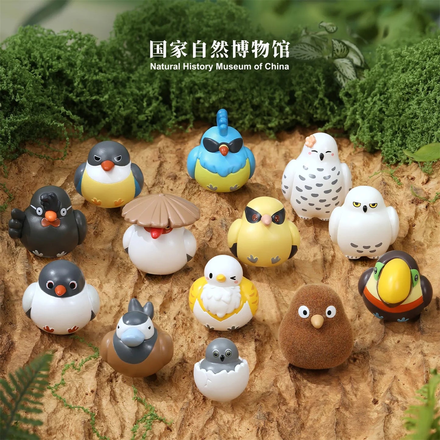 小鳥ミニフィギュア ランダムパック 旅行テーマ デスクトップインテリア かわいい オブジェ ギフト