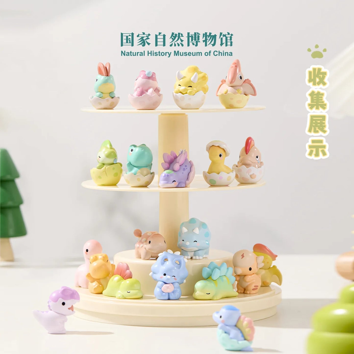 恐竜ミニフィギュア ランダムパック ミニジオラマ デスクトップインテリア かわいい コレクション ギフト