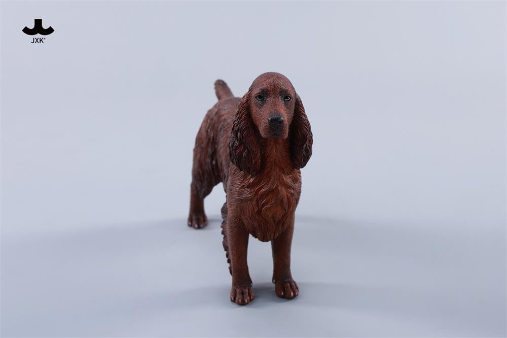 JXK イングリッシュ・コッカー・スパニエル 可愛い 犬 動物 リアル フィギュア 樹脂 プラモデル プレミアム 模型 14.5cm級 動物好き 置物 (JXK276A)