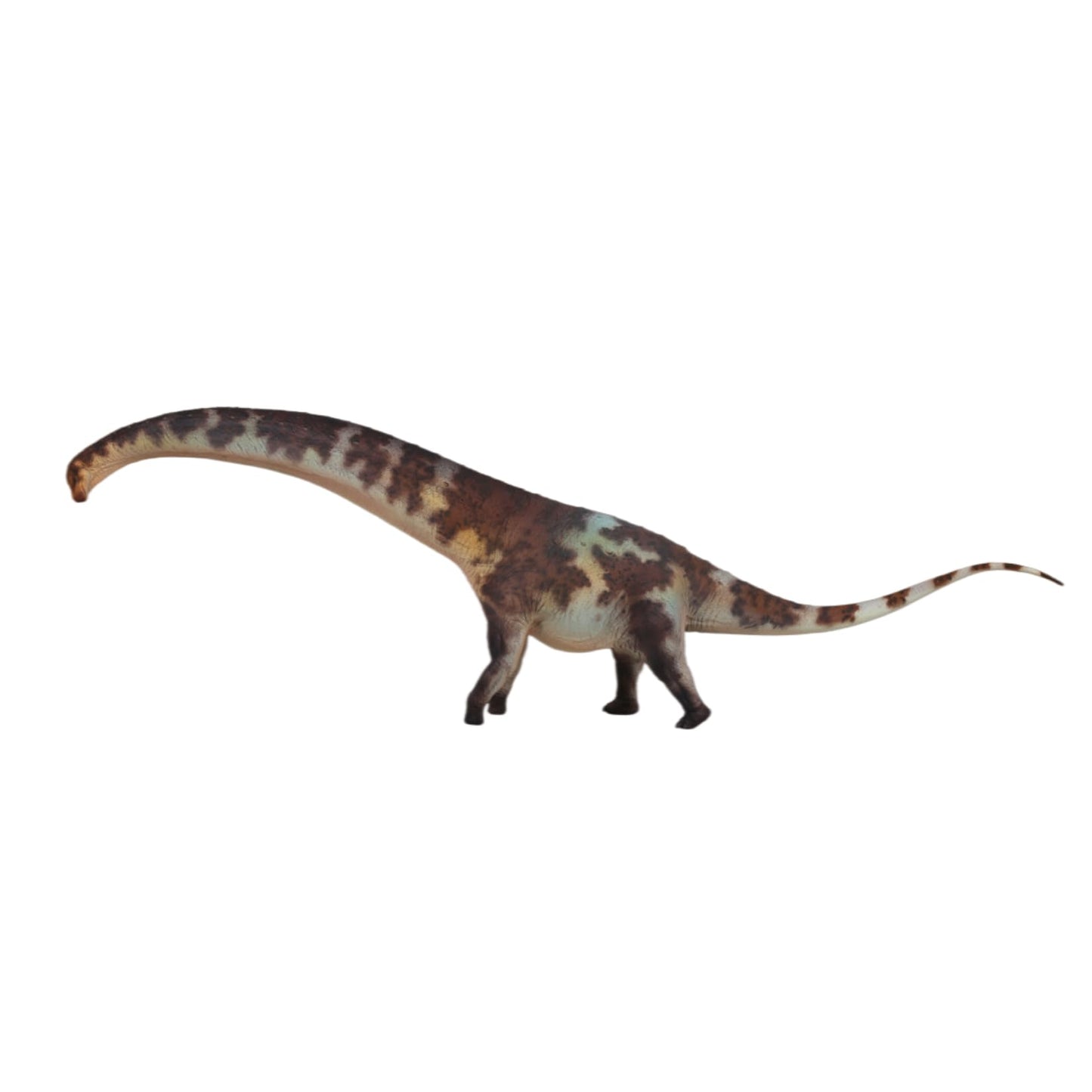 HAOLONGGOOD 1/35 Scale Dread Notus Model Dinosaur Figure, Total Length: Approx. 27.6 inches (70 cm), Large Size, Realistic, Dragon Legs, Titanosaurus, Model, Plastic Model, Finished Product (Green