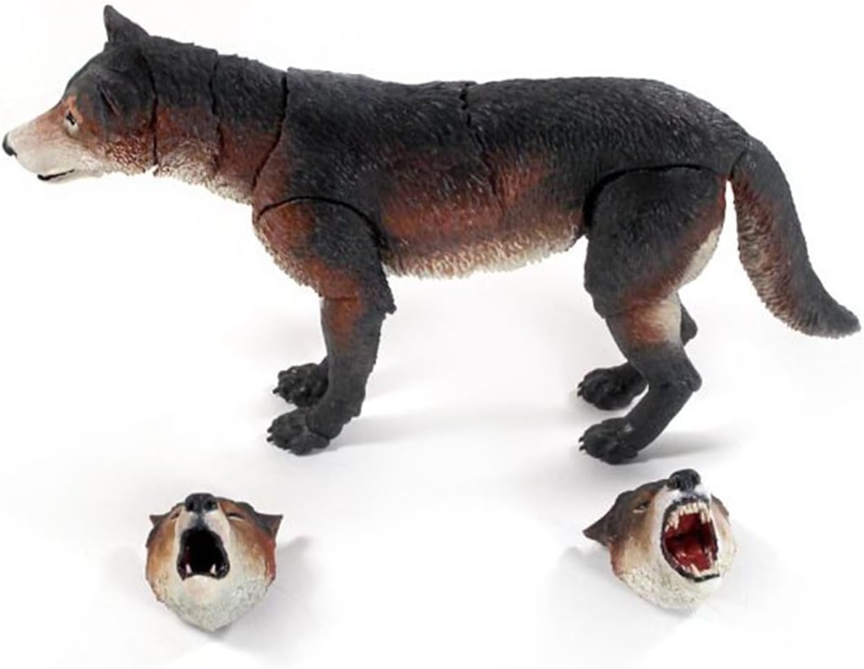 Beasts of the Mesozoic/Cenozoic 中生代の獣 1/12スケール ダイアウルフ 更新世 動物 フィギュア 16.5cm 全身21箇所可動 PVC製 模型 プラモデル おもちゃ 自立 展示 模型 玩具 関節おもちゃ