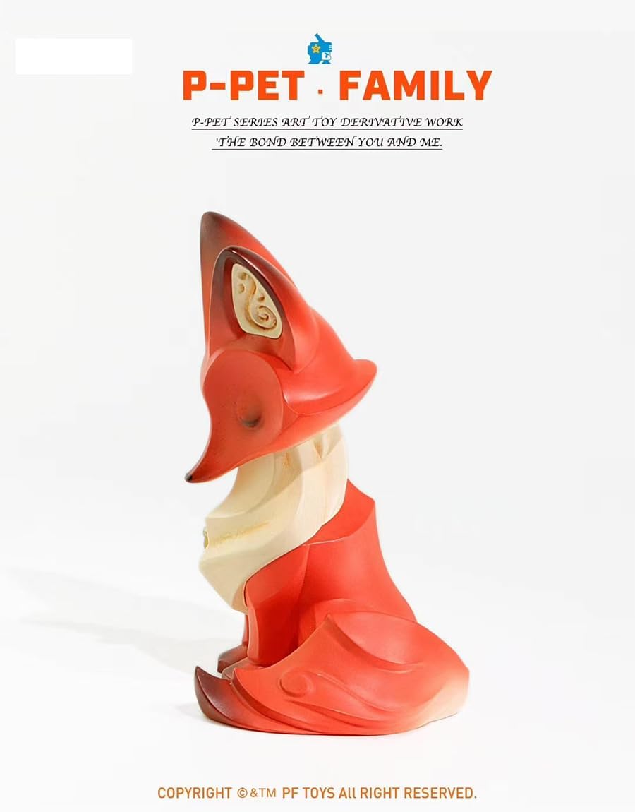狐 フィギュア 8CM級 キツネ アカギツネ 樹脂 塗装済 可愛い リアル 完成品 動物 プラモデル おもちゃ 模型 動物好き