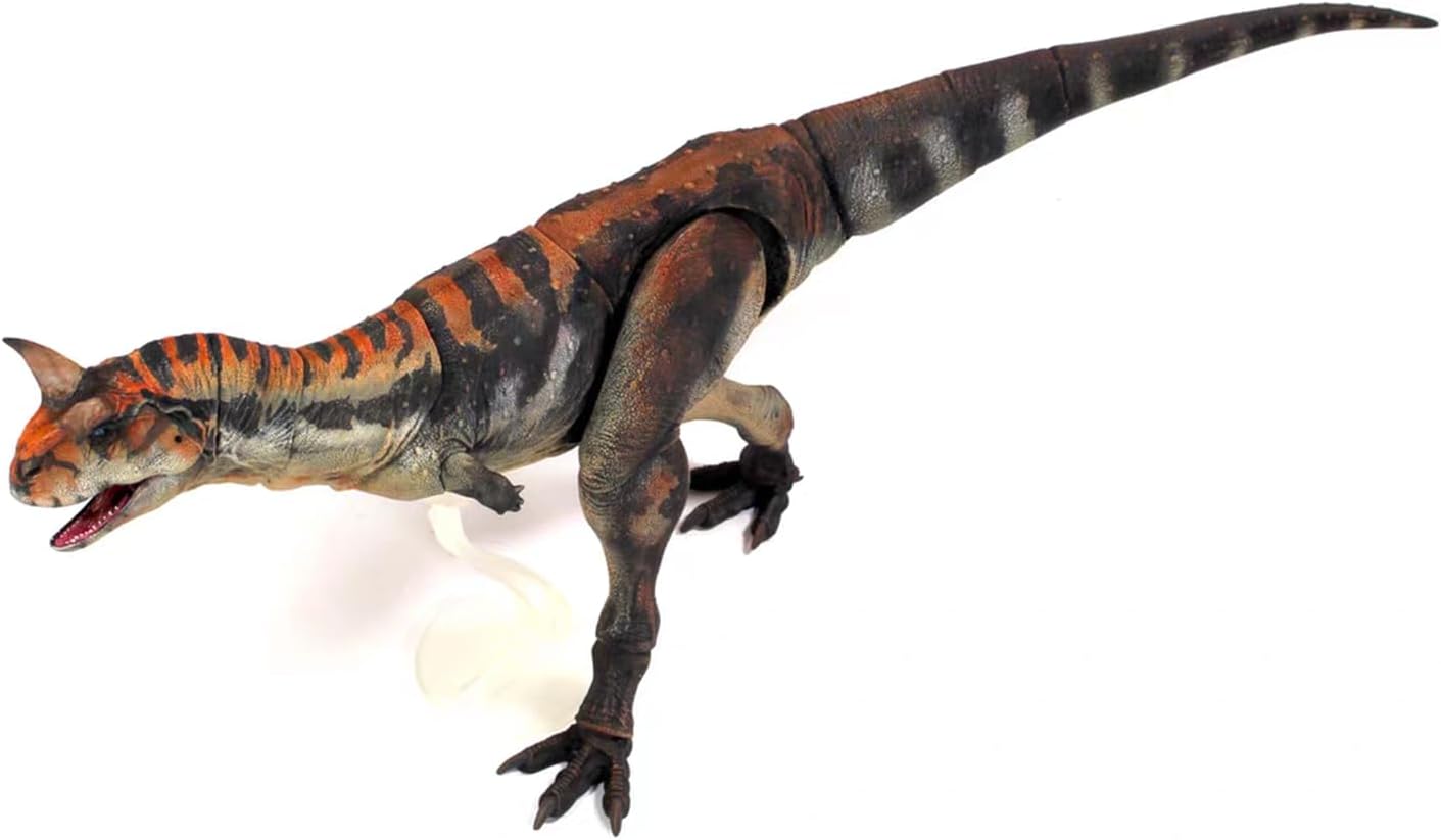 Creative Beast Studio 1/18 Carnotaurus Figure, Movable, Medieval Jurassic Dinosaur, 19.7 inches (50 cm), 19 Joints, PVC Model, Plastic Model, Toy, Freestanding, Display, Model Toy