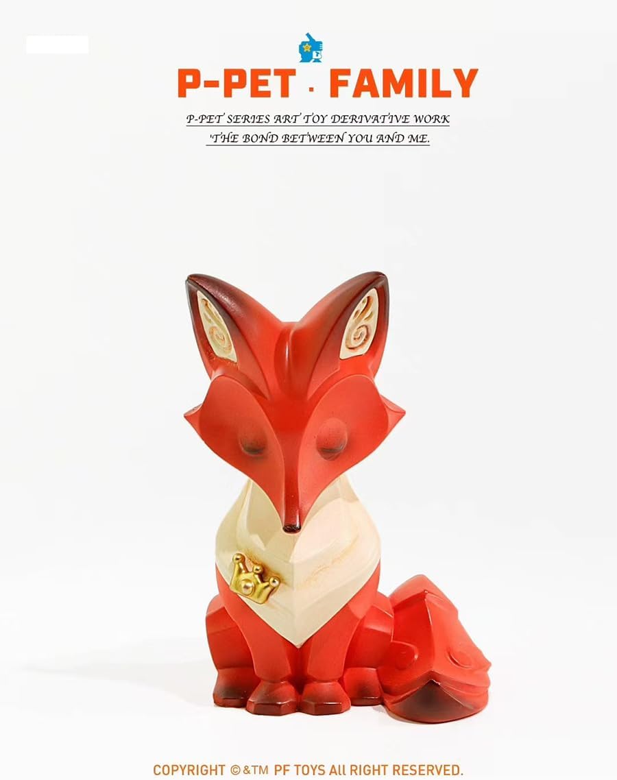 狐 フィギュア 8CM級 キツネ アカギツネ 樹脂 塗装済 可愛い リアル 完成品 動物 プラモデル おもちゃ 模型 動物好き