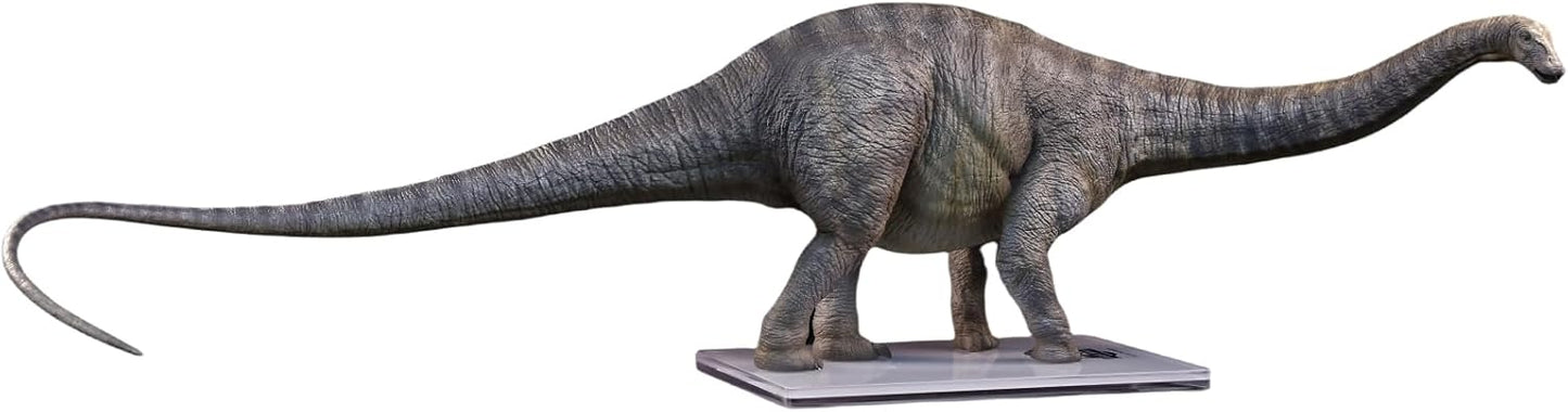 DINO DREAM 1/30 サイズ アパトサウルス ジュラ紀 ディプロドクス科 竜盤目 植物食 恐竜 68.5cm級 フィギュア 樹脂 プラモデル 模型 シーン 情景セット 塗装済 台座付き