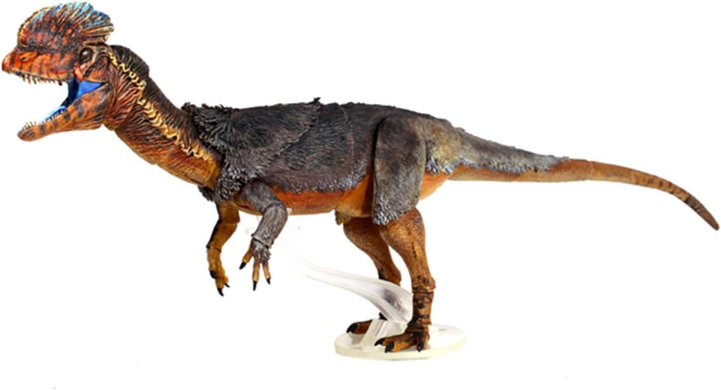 Creative Beast Studio 1/18スケール ディロフォサウルス・ウェザリリ — アクション フィギュア 可動 37CM級 22関節 PVC製 模型 プラモデル おもちゃ 玩具 関節おもちゃ