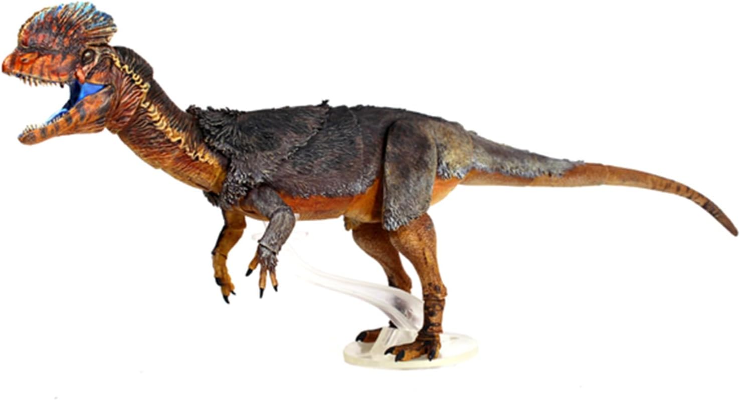 Creative Beast Studio 1/18スケール ディロフォサウルス・ウェザリリ — アクション フィギュア 可動 37CM級 22関節 PVC製 模型 プラモデル おもちゃ 玩具 関節おもちゃ