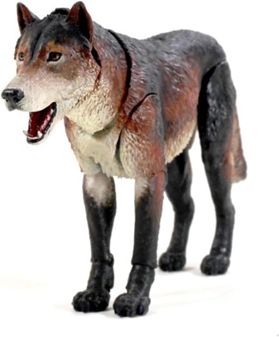 Beasts of the Mesozoic/Cenozoic 中生代の獣 1/12スケール ダイアウルフ 更新世 動物 フィギュア 16.5cm 全身21箇所可動 PVC製 模型 プラモデル おもちゃ 自立 展示 模型 玩具 関節おもちゃ
