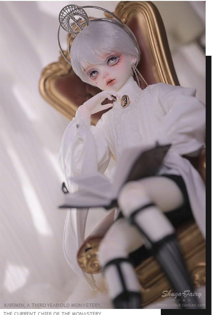 shuga fairy 1/4 スケール 球体関節人形 男 イギリス風 修道士 聖職者 BJDドール 塗装済み 可動 フィギュア 身長41.5CM メイク済み 仮装でき 制服 樹脂