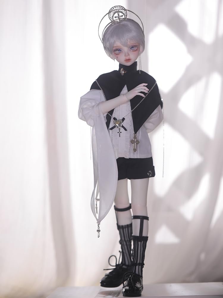 shuga fairy 1/4 スケール 球体関節人形 男 イギリス風 修道士 聖職者 BJDドール 塗装済み 可動 フィギュア 身長41.5CM メイク済み 仮装でき 制服 樹脂