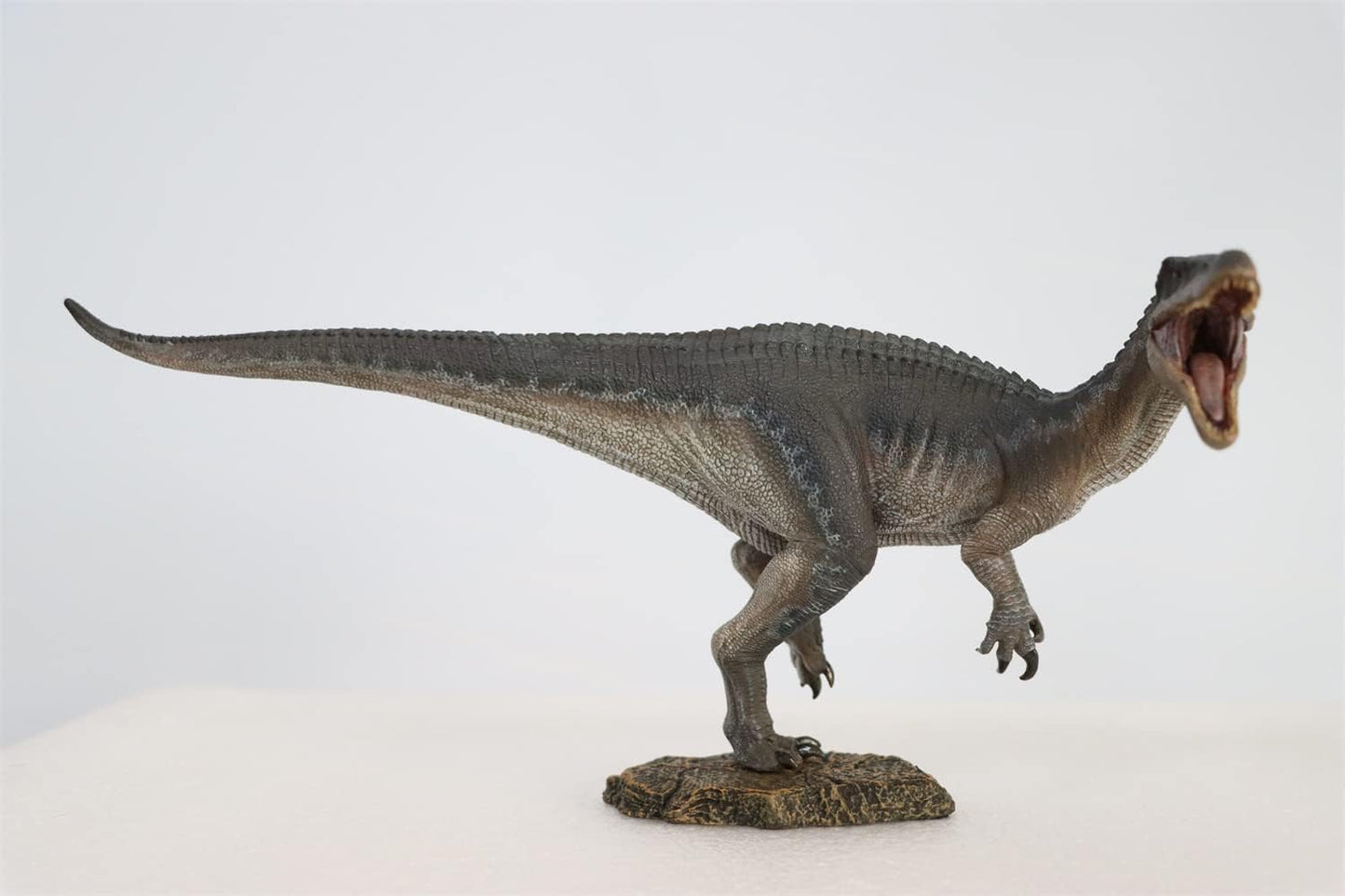 Nanmu 本心楠改 1/35 サイズ バリオニクス カップル 恐竜 フィギュア プラモデル 模型 26cm級 台座付き