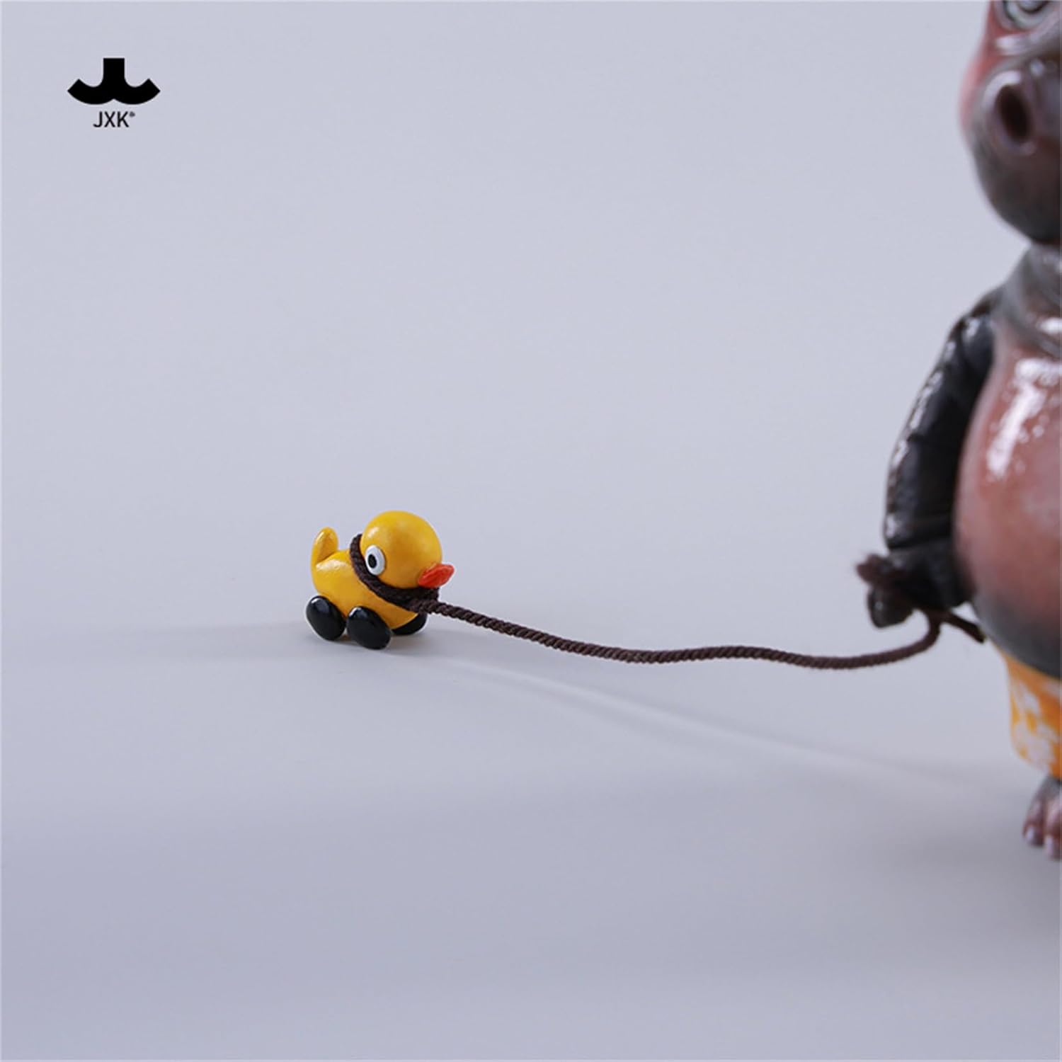 JXK カバと夏の物語 カバ 幼年期 可愛い 哺乳綱 偶蹄目 動物 リアル フィギュア 樹脂 プラモデル プレミアム 模型 11cm級 動物好き 置物