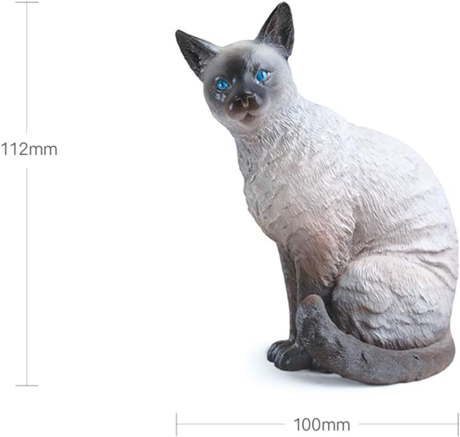 PNSO シャム猫 シャムネコ 暹羅猫 動物 フィギュア PVC モデル プラモデル 模型 おもちゃ 11.2cm