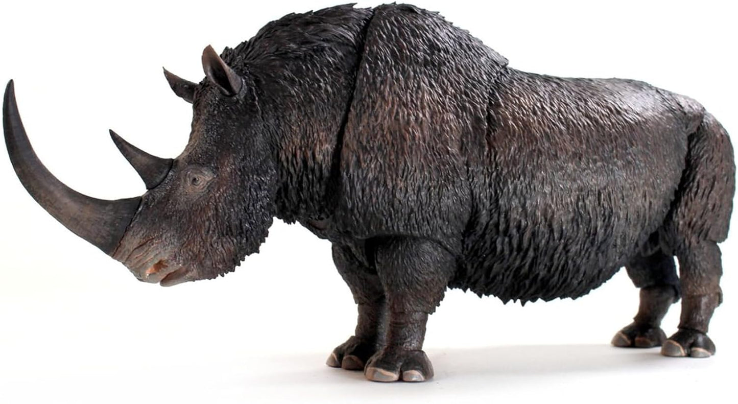 Beasts of the Mesozoic/Cenozoic 中生代の獣 1/12 ケブカサイ 更新世 サイ 動物 フィギュア 26.2cm 全身24箇所可動 PVC製 模型 プラモデル おもちゃ 自立 展示 模型 玩具 関節おもちゃ