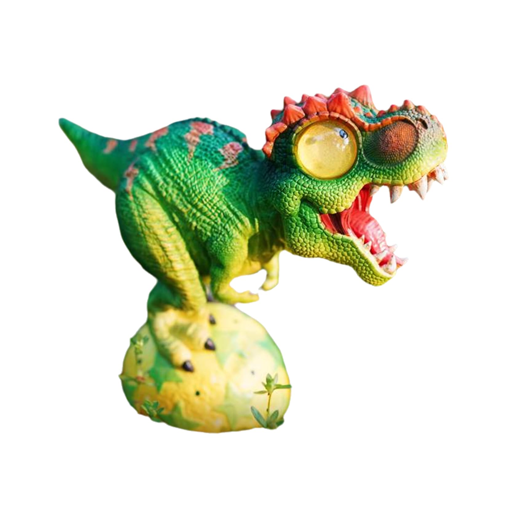 BACALYSO |Dino Roll 第4弾 ズケンティラヌス ユウティラヌス ヤンチュアノサウルス マメンチサウルス シノケラトプス ギガントラプトル 可愛い 恐竜 フィギュア 模型 おもちゃ プレゼント オリジナル 台座付き 収蔵品 プレミアム (6点セット)