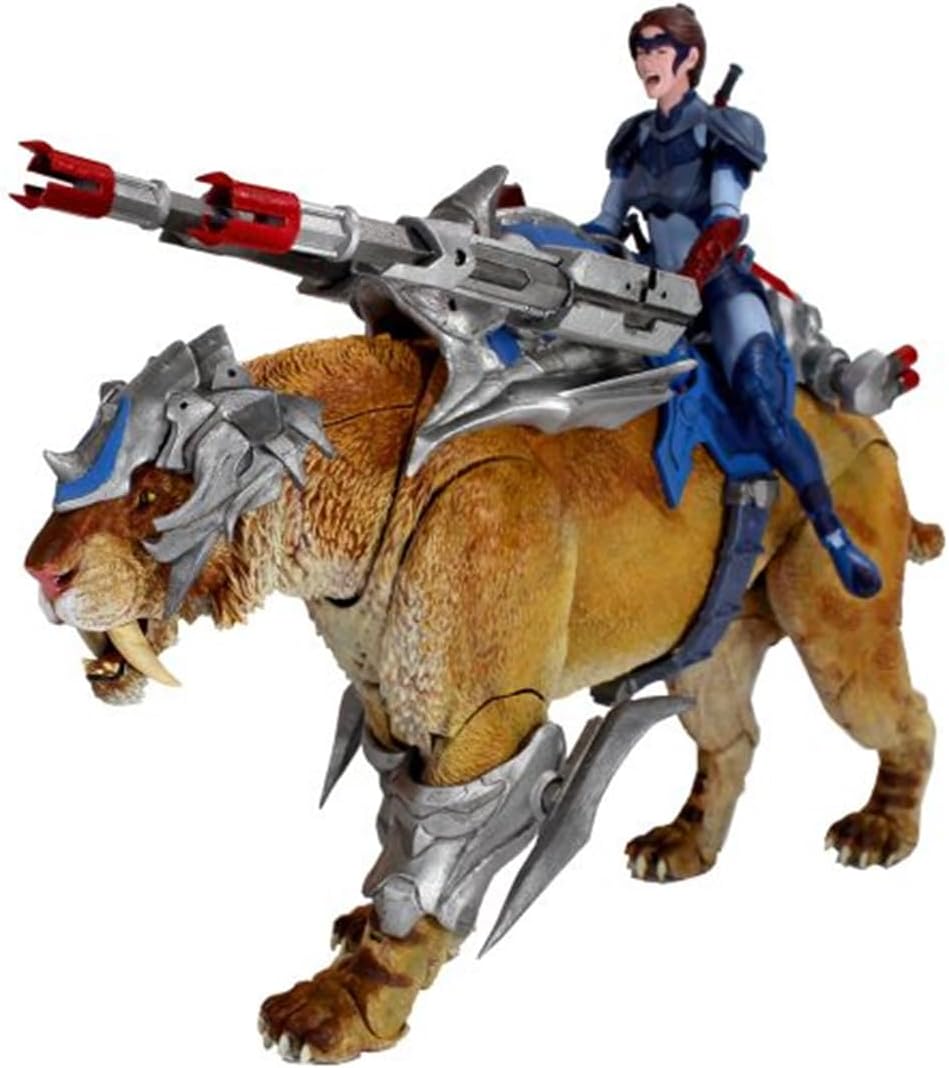 Creative Beast Studio 1/12 マカイロドゥス 剣歯虎 人形付き可動 更新世 動物 フィギュア 20CM級 サーベルタイガー マカイロドゥス亜科 PVC製 模型 プラモデル おもちゃ 自立 展示 模型 玩具 関節おもちゃ [並行輸入品]