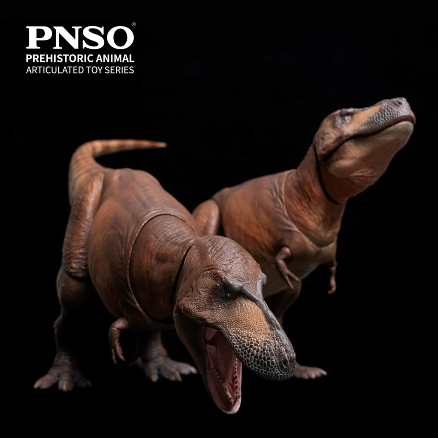 在庫整理品！PNSO 1/35スケール ティラノサウルスアクション可動フィギュア PNSO 1/35 サイズ ティラノサウルス フィギュア 36cm級 関節可動 口
