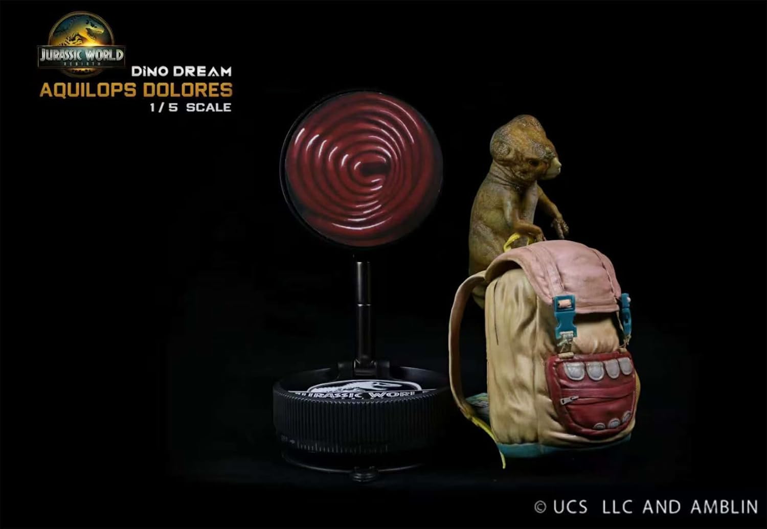 DINO DREAM 1/5 サイズ アクイロプス セット 白亜紀後期 角竜類 アクイロプス属 恐竜 11cm級 フィギュア 樹脂 プラモデル 模型 シーン 情景セット 塗装済 台座付き