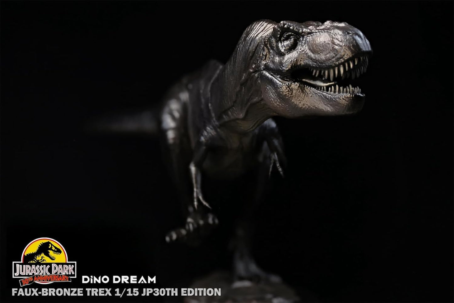 DINO DREAM 30周年記念モデル 1/15 サイズ ティラノサウルス フィギュア Tレックス Ｔ-REX 68cm級 大きい 肉食 恐竜 台座付け リアル 銅像 樹脂 プラモデル 模型 塗装済 置物