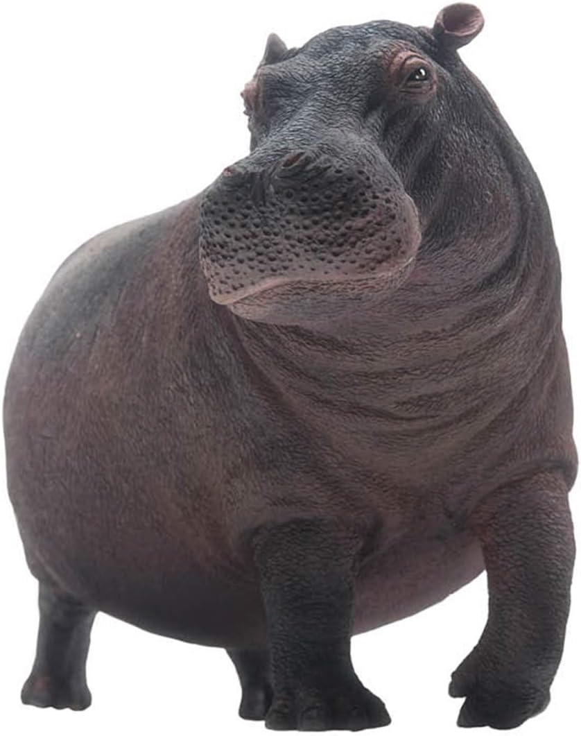 PNSO 動物園シーリーズ カバ 野生動物 フィギュア PVC プラモデル 模型 おもちゃ