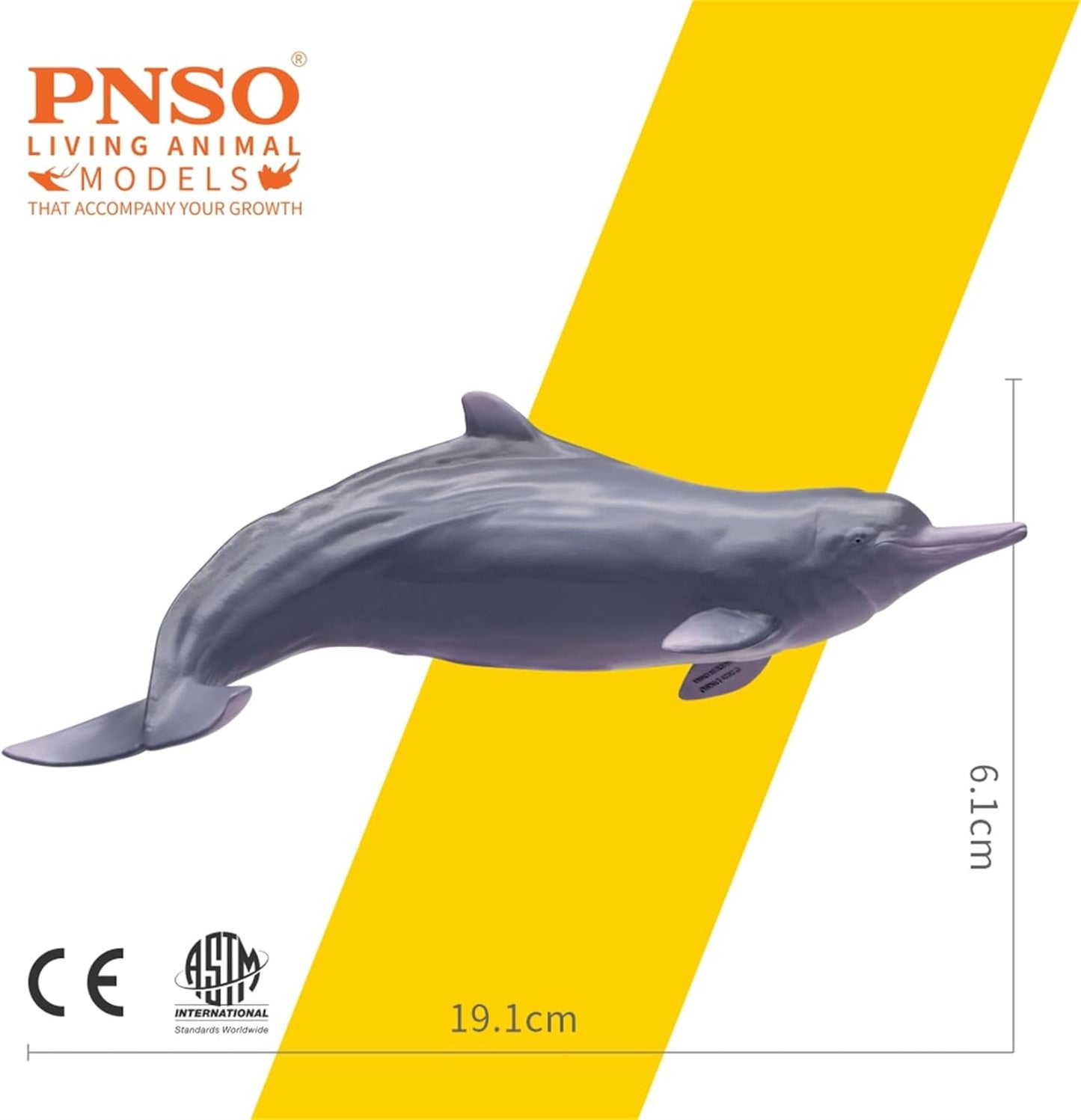 PNSO シナウスイロイルカ フィギュア 19CM級 科学 海洋動物 生物 リアル 大人 フィギュア PVC モデル プラモデル 模型 完成品 かわいい おもちゃ