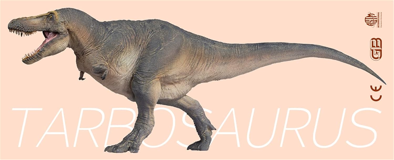 PNSO 成長シリーズ タルボサウルス 恐れさせるトカゲ ティラノサウルス科 肉食 恐竜 動物 リアル フィギュア PVC おもちゃ 科学 芸術 模型 恐竜好き 誕生日 プレゼント塗装済 31cm級
