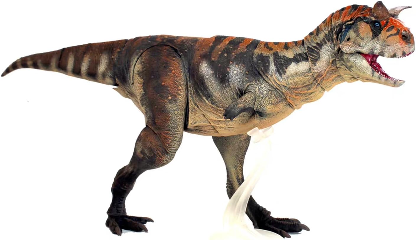 Creative Beast Studio 1/18 Carnotaurus Figure, Movable, Medieval Jurassic Dinosaur, 19.7 inches (50 cm), 19 Joints, PVC Model, Plastic Model, Toy, Freestanding, Display, Model Toy