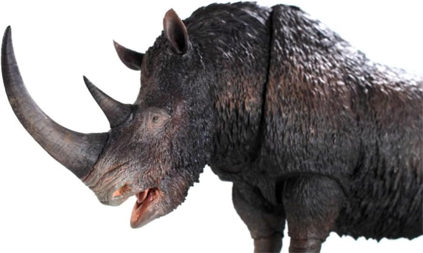 Beasts of the Mesozoic/Cenozoic 中生代の獣 1/12 ケブカサイ 更新世 サイ 動物 フィギュア 26.2cm 全身24箇所可動 PVC製 模型 プラモデル おもちゃ 自立 展示 模型 玩具 関節おもちゃ