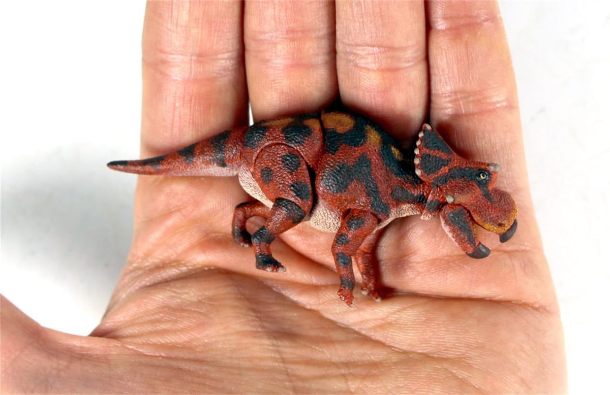 Beasts of the Mesozoic 中生代の獣 1/18 ディアブロケラトプス アクションフィギュア 三点 可動式 8.3cm 12関節 PVC製 [並行輸入品]