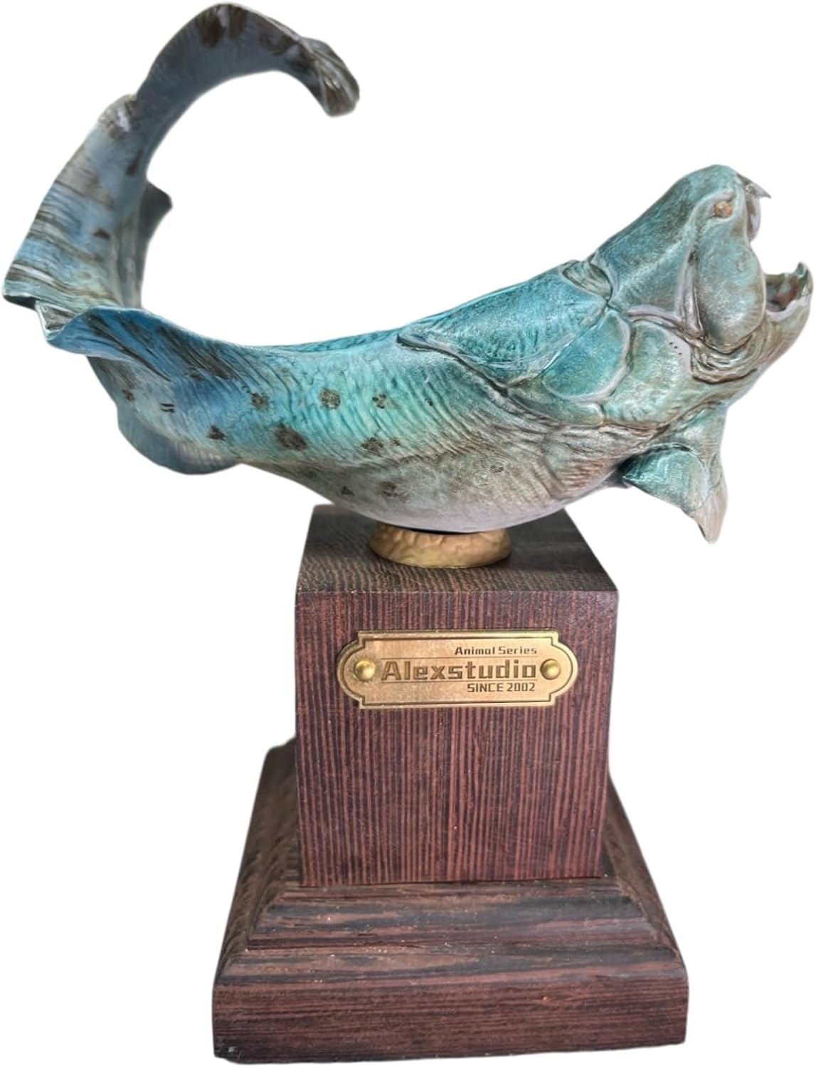 Alex STUDIO ダンクルオステウス フィギュア 古生代デボン紀 ダンクレオステウス科 動物 海洋生物 リアル 樹脂 プラモデル 大人のおもちゃ 模型 プレゼント 置物 台座付き (1/20～1/18) [並行輸入品]