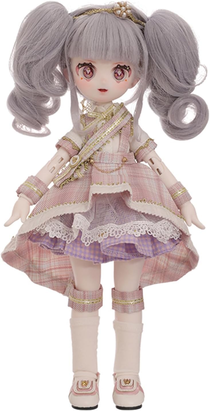 shuga fairy 1/6 スケール 球体関節人形 女 Kiyoko 清子 アイドル 優しい BJDドール 可動 フィギュア 身長27.5CM メイク済み 仮装でき 可愛い 樹脂 服セット