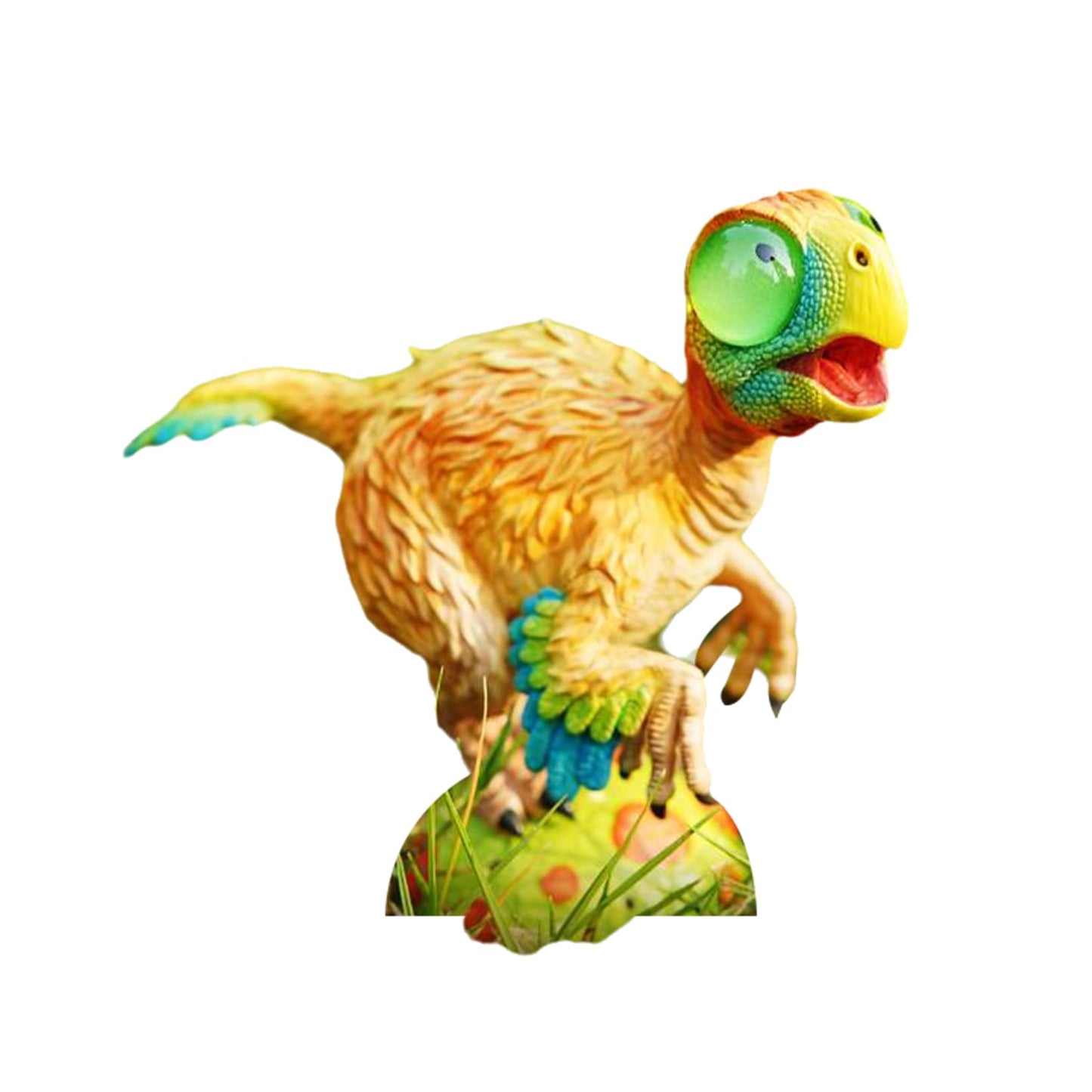 BACALYSO |Dino Roll 第4弾 ズケンティラヌス ユウティラヌス ヤンチュアノサウルス マメンチサウルス シノケラトプス ギガントラプトル 可愛い 恐竜 フィギュア 模型 おもちゃ プレゼント オリジナル 台座付き 収蔵品 プレミアム (6点セット)