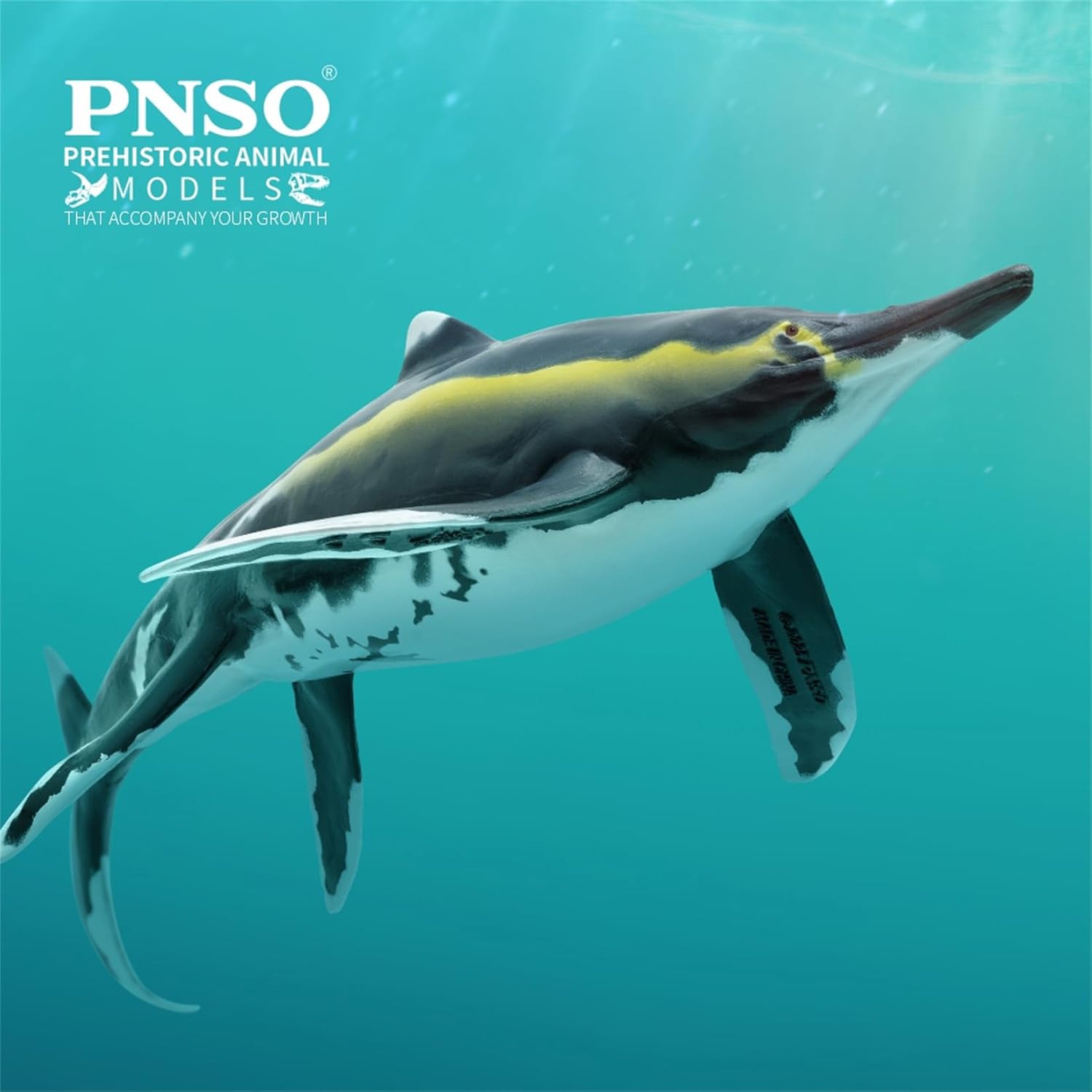 PNSO 成長シリーズ 90 グイジョウイクチオサウルス フィギュア イクチオサウルス科 魚竜 三畳紀 - ジュラ紀 20cm級 恐竜 PVC おもちゃ 模型