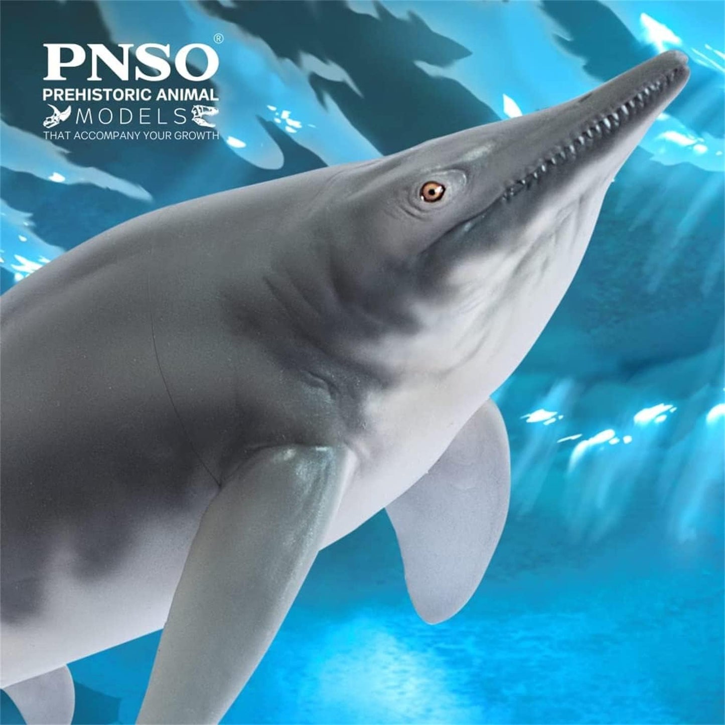 PNSO 成長シリーズ 55 ヒマラヤサウルス 魚竜 恐竜 海洋動物 リアル フィギュア PVC おもちゃ 模型 31cm級