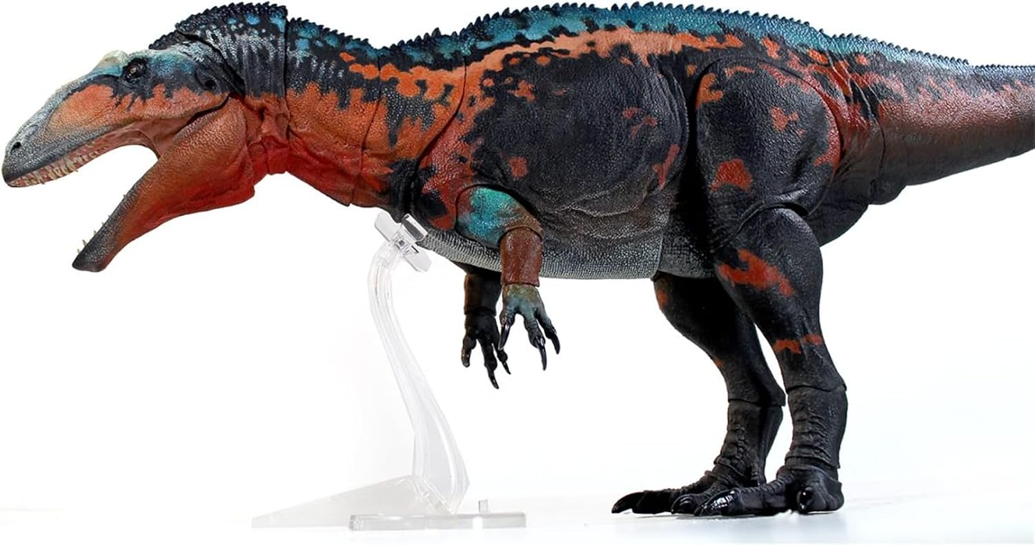 Beasts of the Mesozoic/Cenozoic 中生代の獣 1/18 アクロカントサウルス 白亜紀 恐竜 フィギュア 67.3cm級 全身23箇所可動 カルカロドントサウルス科 PVC製 模型 プラモデル おもちゃ 自立 展示 模型 玩具 関節おもちゃ [並行輸入品]