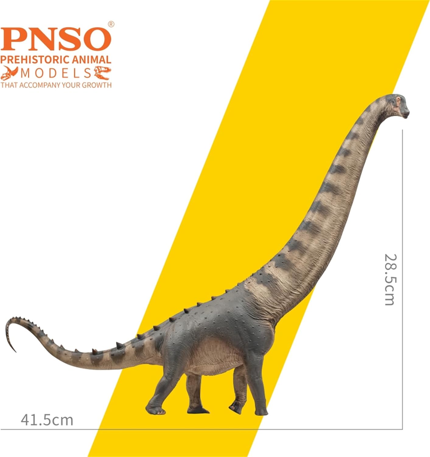 PNSO 成長シリーズ 79 アラモサウルス フィギュア 41.5cm級 恐竜 PVC おもちゃ 模型