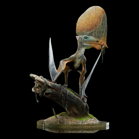MuSee Studio 1/3 スケール カイウアジャラ 翼竜目 タペジャラ科 白亜紀 恐竜 リアル フィギュア 35.5CM級 樹脂 プラモデル 模型 スタチュー 台座付き (未塗装)