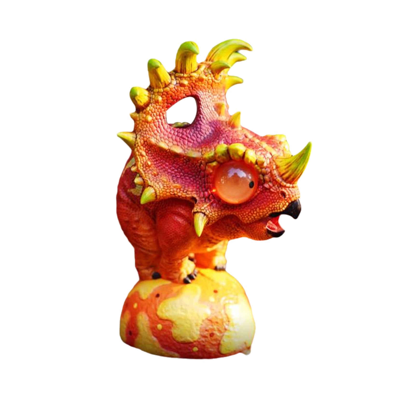 BACALYSO |Dino Roll 第4弾 ズケンティラヌス ユウティラヌス ヤンチュアノサウルス マメンチサウルス シノケラトプス ギガントラプトル 可愛い 恐竜 フィギュア 模型 おもちゃ プレゼント オリジナル 台座付き 収蔵品 プレミアム (6点セット)