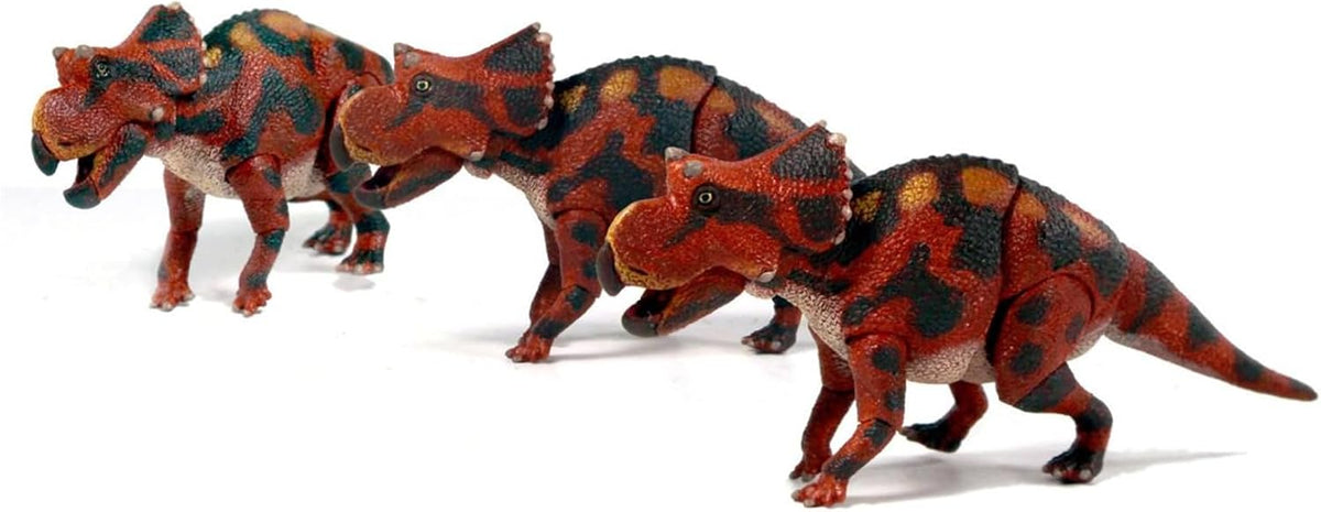 Beasts of the Mesozoic 中生代の獣 1/18 ディアブロケラトプス アクションフィギュア 三点 可動式 8.3cm 12関節 PVC製 [並行輸入品]